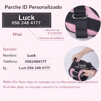Arnés Personalizado para Perrijos | Sin Jalones, Cómodo y Reflectante – Mi Perrijo™