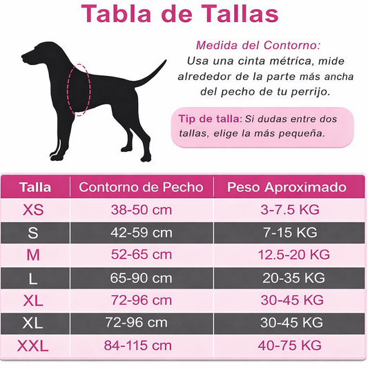 Arnés Personalizado para Perrijos | Sin Jalones, Cómodo y Reflectante – Mi Perrijo™